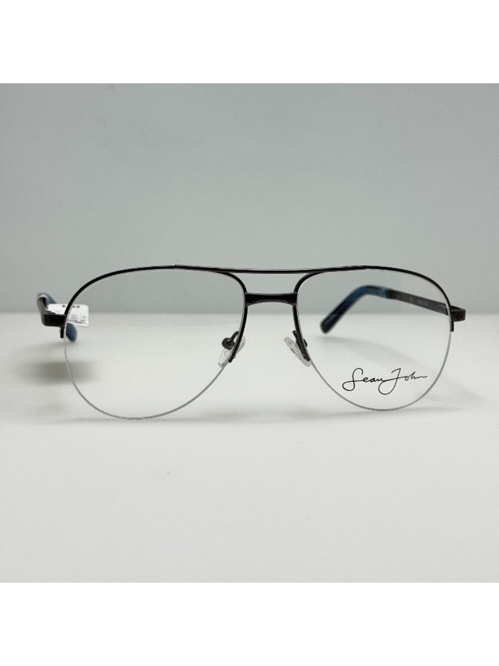 Sean John SJO5111 045 Blue Eyeglasses Eye Glasses Frames 57-17-145 B